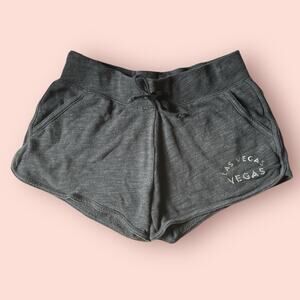 Victorias Secret Y2K Women's XS Gray athletic sweat shorts Micro Mini Las Vegas